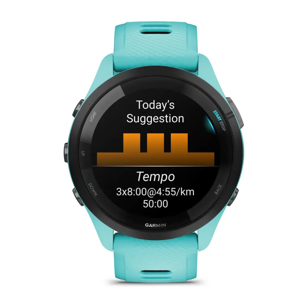 Garmin Forerunner 265 GPS Sporthorloge Blauw