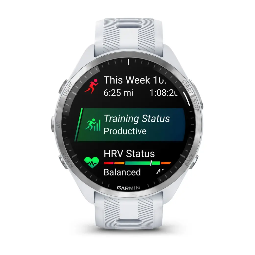 Garmin Forerunner 965 GPS Sporthorloge Wit