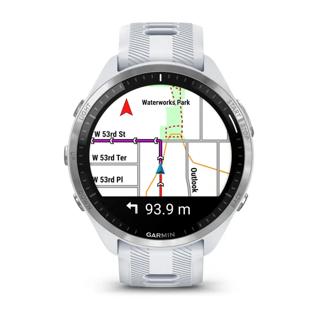 Garmin Forerunner 965 GPS Sporthorloge Wit