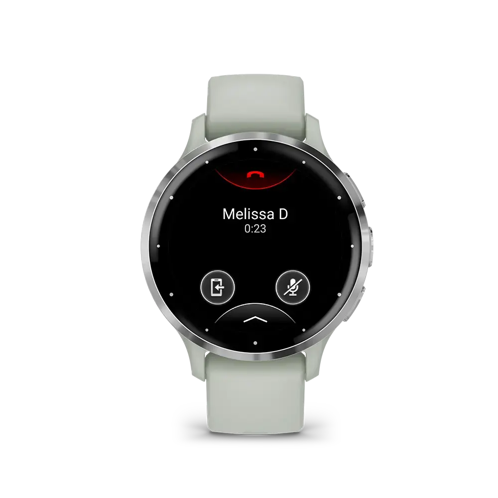 Garmin Venu 3S Wi-Fi GPS Sporthorloge Lichtgrijs/Zilver