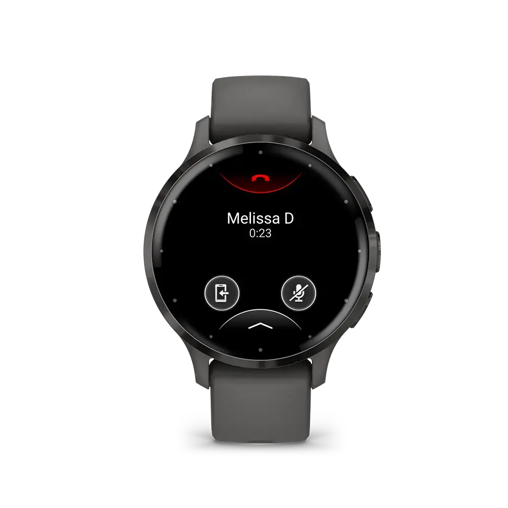 Garmin Venu 3S Wi-Fi GPS Sporthorloge Donkergrijs