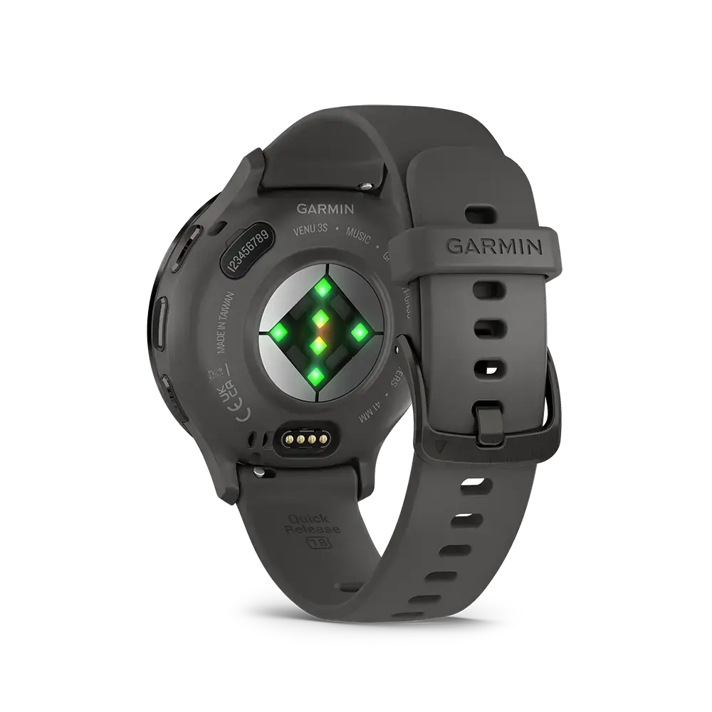 Garmin Venu 3S Wi-Fi GPS Sporthorloge Donkergrijs