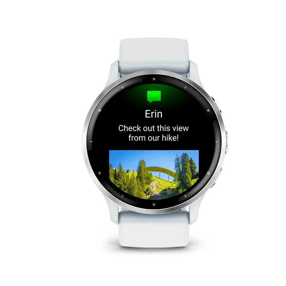 Garmin Venu 3 Wi-Fi GPS Sporthorloge Wit/Zilver
