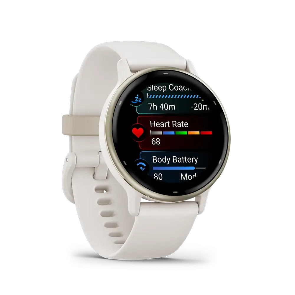 Garmin Vivoactive 5 Wi-Fi GPS Sporthorloge Lichtgrijs/Goud