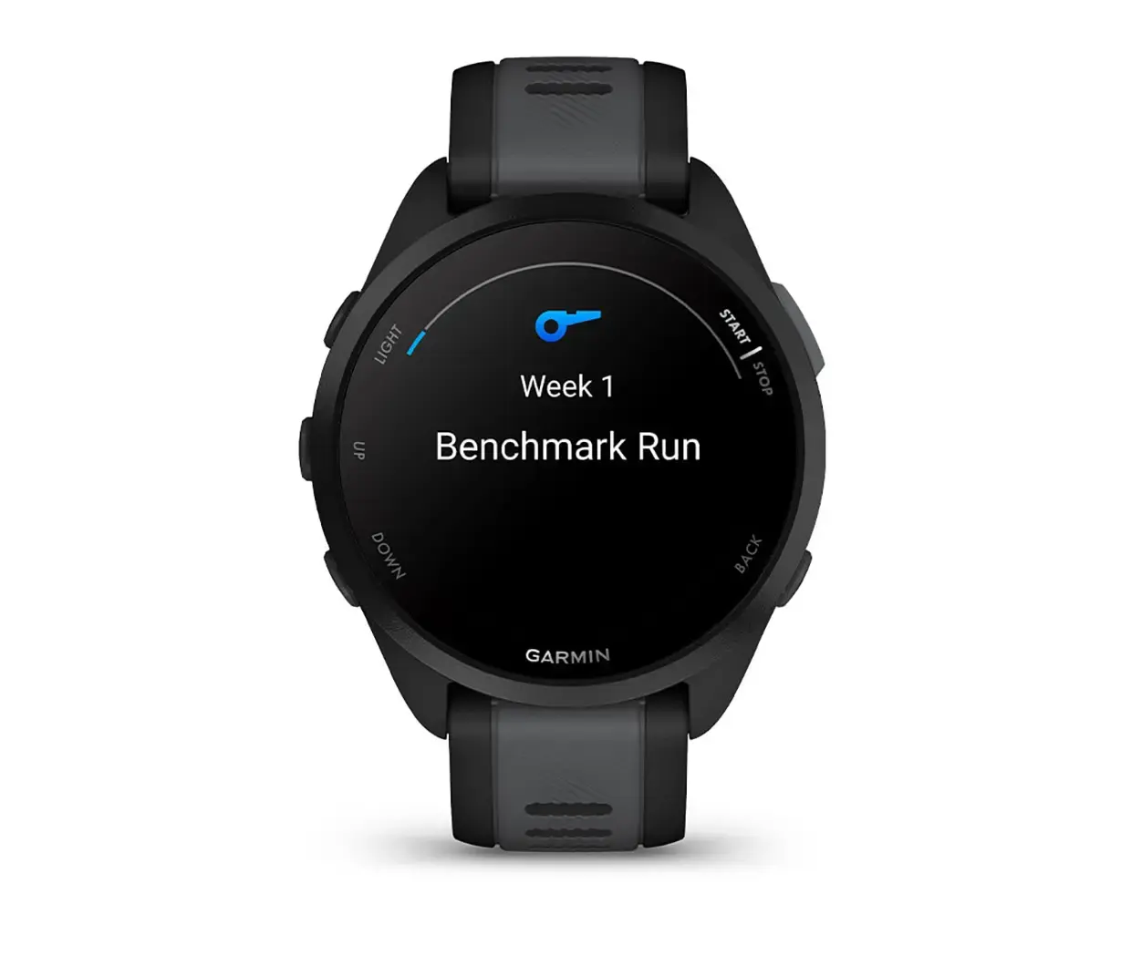 Garmin Forerunner 165 GPS Sporthorloge Zwart/Grijs