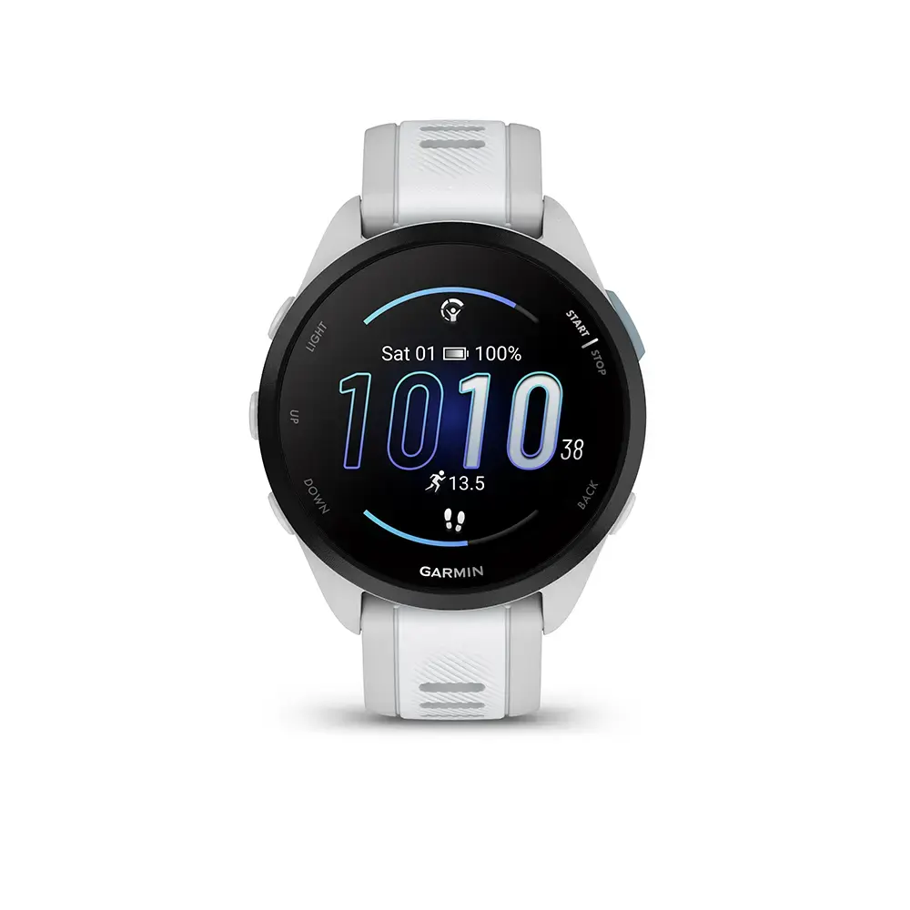 Garmin Forerunner 165 GPS Sporthorloge Lichtgrijs/Wit