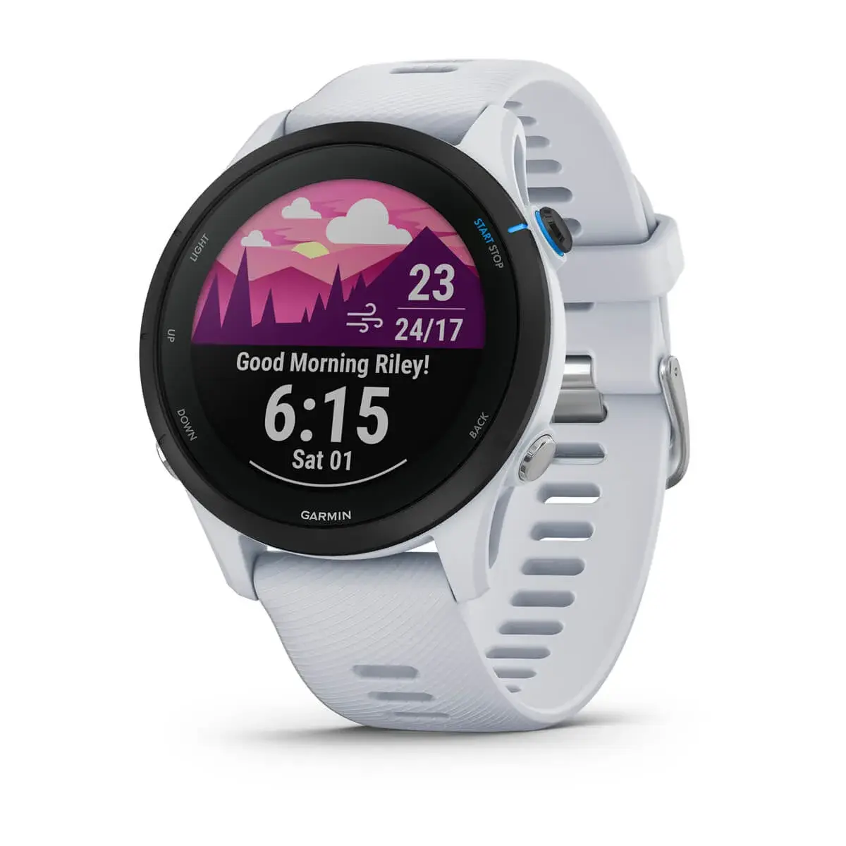 Garmin Forerunner 255 Music WiFi GPS Sporthorloge Wit
