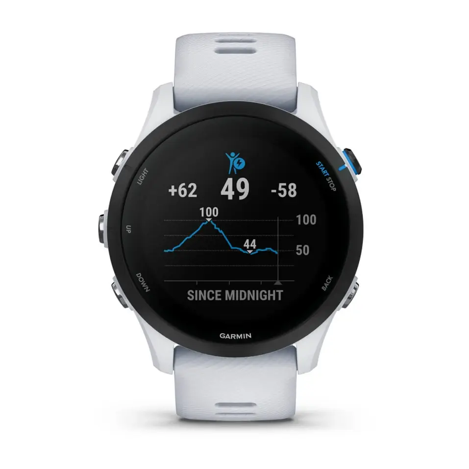 Garmin Forerunner 255 Music WiFi GPS Sporthorloge Wit