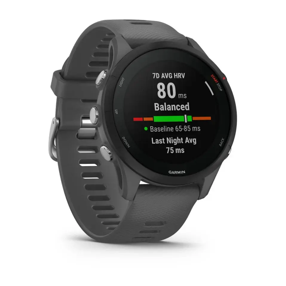 Garmin Forerunner 255 Basic GPS Sporthorloge Grijs