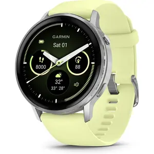 Garmin Venu 4 GPS Sporthorloge 45mm Zilver/Geel