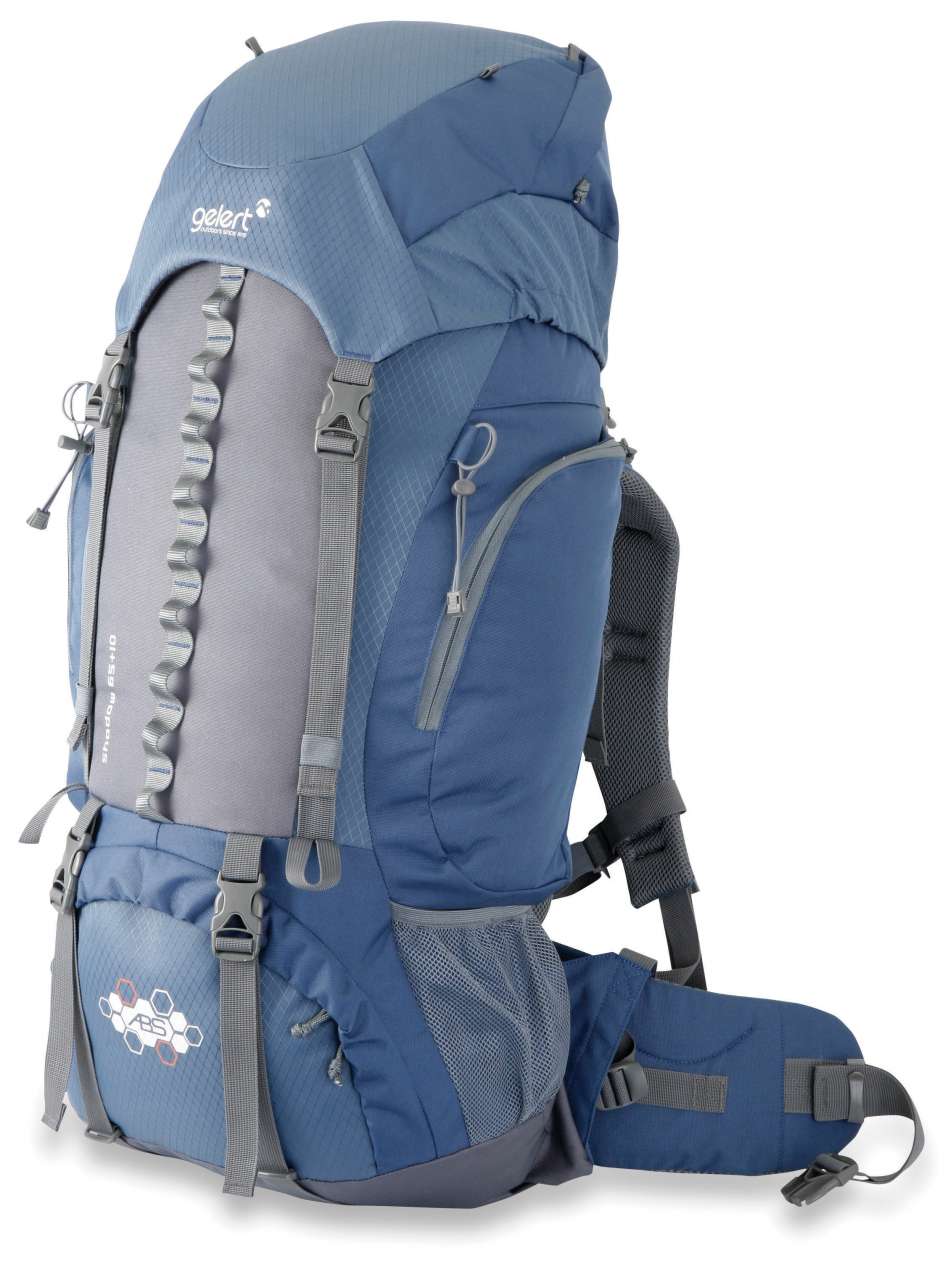 Gelert Shadow 85+10L Cobalt Blue/Charcoal Rugzak