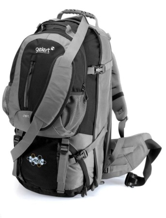 Gelert Global Jet Set 80+15L Zwart Rugzak