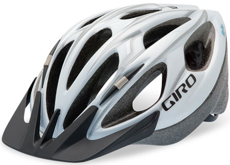 Giro Skyline Wit/Zilver Fietshelm