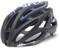 Giro Atmos Mat Zwart/Blauw Fietshelm 