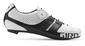 Giro Factor Techlace Wielrenschoenen Wit/Zwart Heren