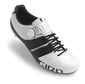 Giro Factor Techlace Wielrenschoenen Wit/Zwart Heren