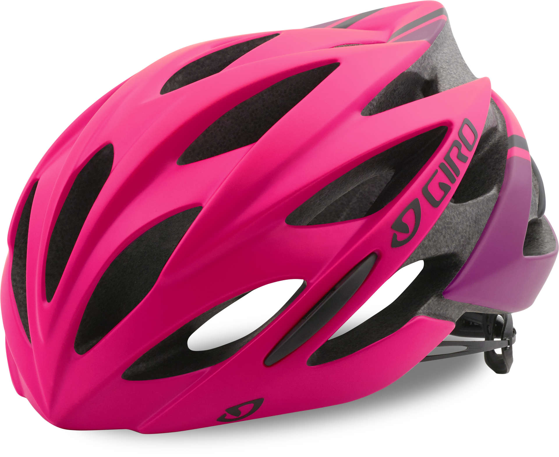 Giro Saga MIPS Race Fietshelm Mat Roze/Paars Dames Giro Saga MIPS Race Fietshelm Mat Roze/Paars Dames