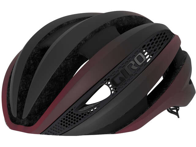 Giro Synthe MIPS Race Fietshelm Zwart/Bordeaux Rood