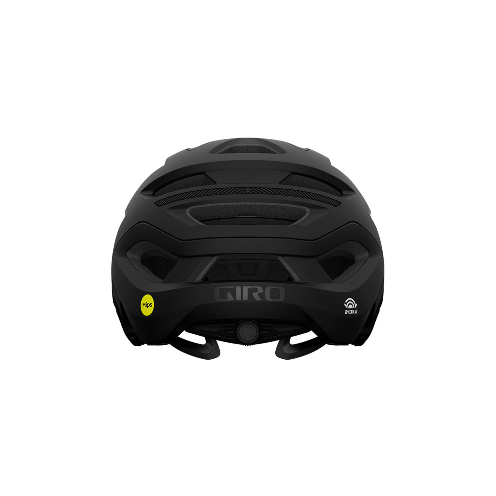 Giro Merit Spherical MTB Fietshelm Mat Zwart/Zwart