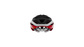 Giro Helios Spherical Race Fietshelm Mat Zwart/Rood/Wit