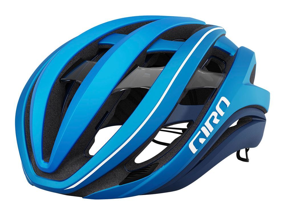 Giro Aether Spherical MIPS Race Fietshelm Mat Blauw