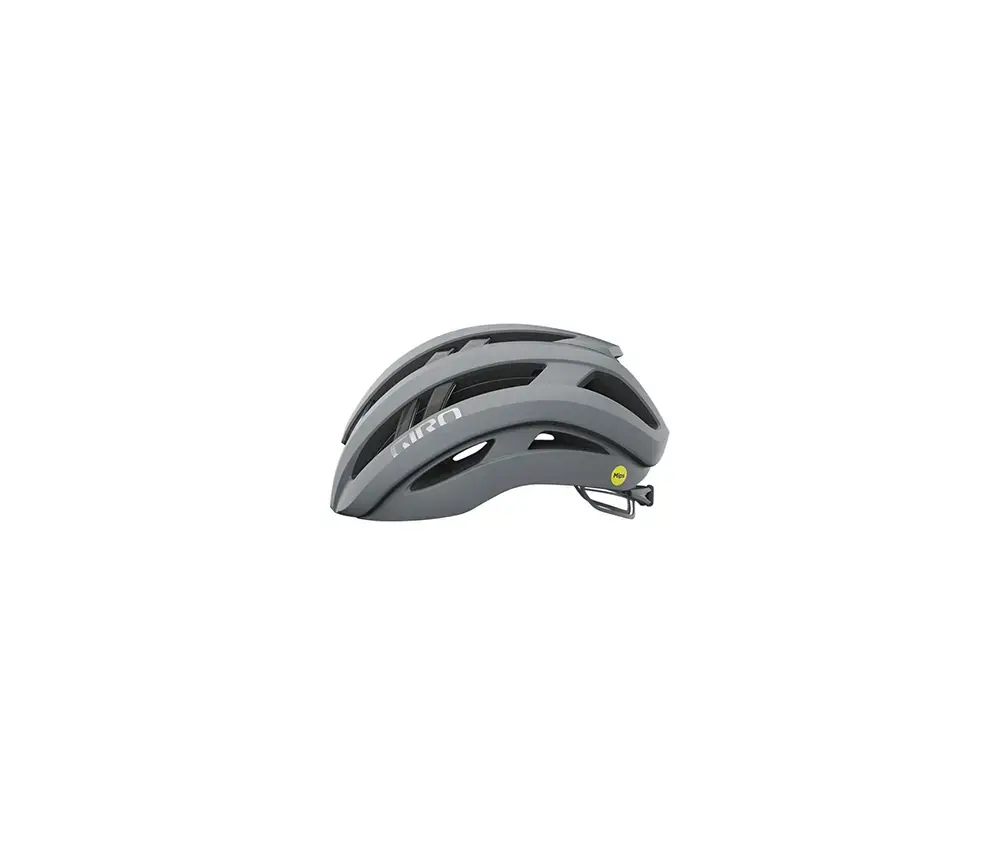 Giro Aries Spherical Race Fietshelm Mat Grijs
