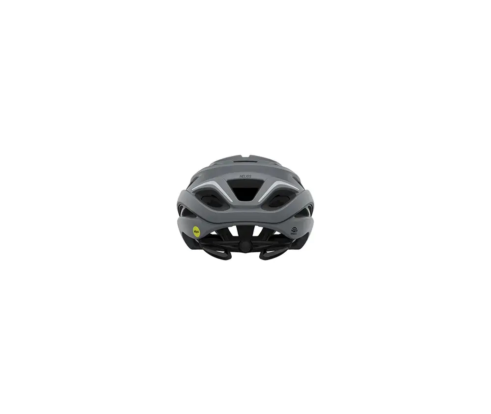 Giro Helios Spherical Race Fietshelm Mat Grijs