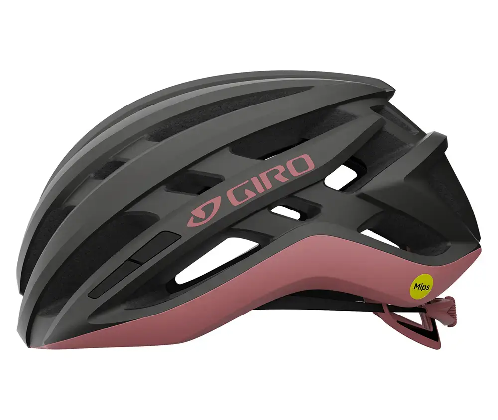 Giro Agilis MIPS Race Fietshelm Grijs/Roze
