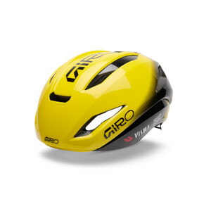 Giro Eclipse Pro Visma Lease a Bike Race Fietshelm Geel/Zwart
