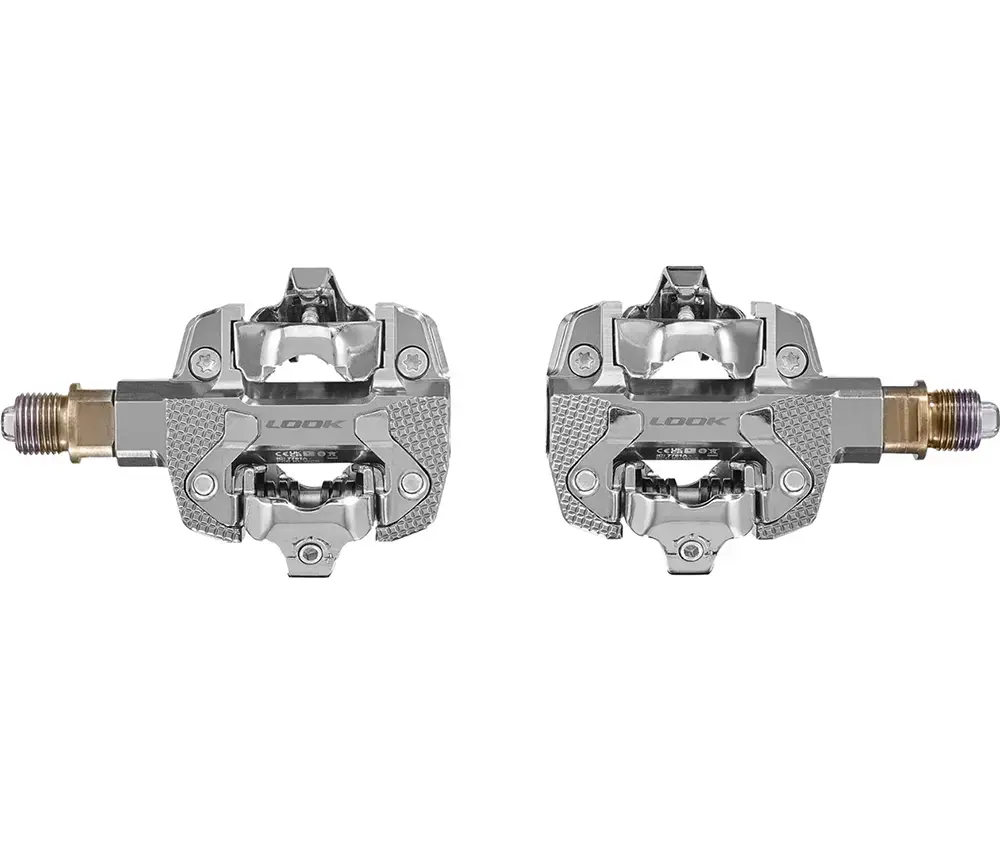 Look X-Track Power Dual MTB Pedalen Zilver