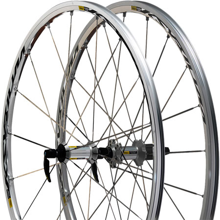 MAVIC KSYRIUM ELITE オールシルバー Mavic Ksyrium Elite Silver Wielset
