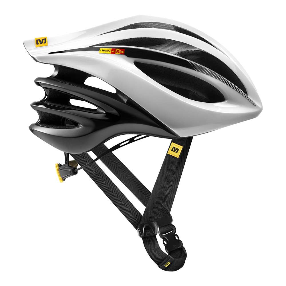 Mavic Plasma SLR Maxi Fit Fietshelm Wit/Zwart