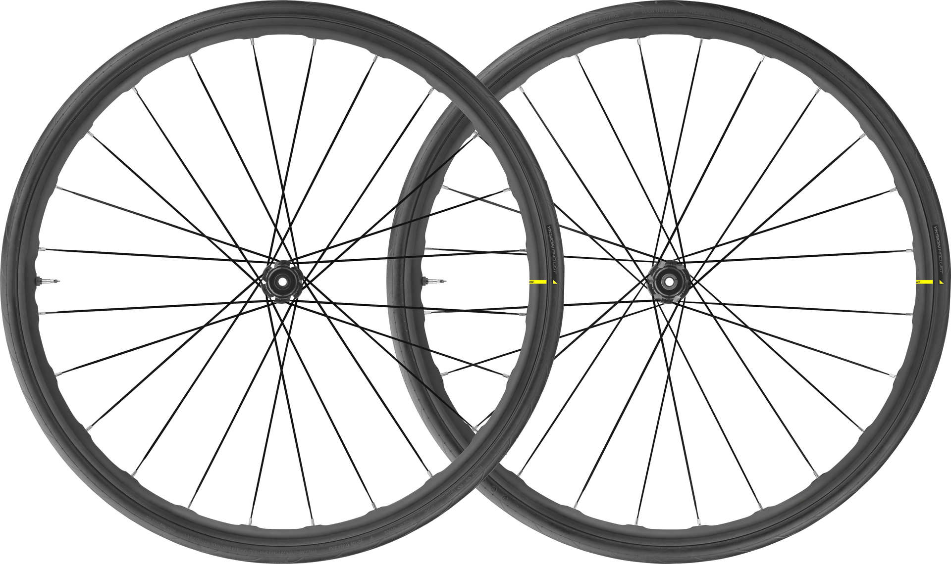 パーツ MAVIC KSYRIUM UST DISC Mavic Ksyrium UST DISC Race Wielset Zwart