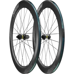 Mavic Cosmic SL 65 Carbon Disc Centerlock Race Wielset Zwart