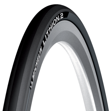 Michelin Lithion 2 Vouwband 700x23C Grijs/Zwart