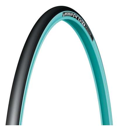 Michelin Pro4 Service Course Race Vouwband Zwart/Lichtblauw 700x23C