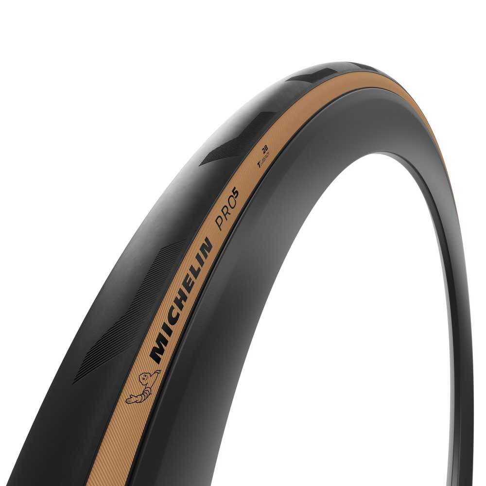 Michelin Pro 5 TLR Racefiets Band Zwart/Bruin
