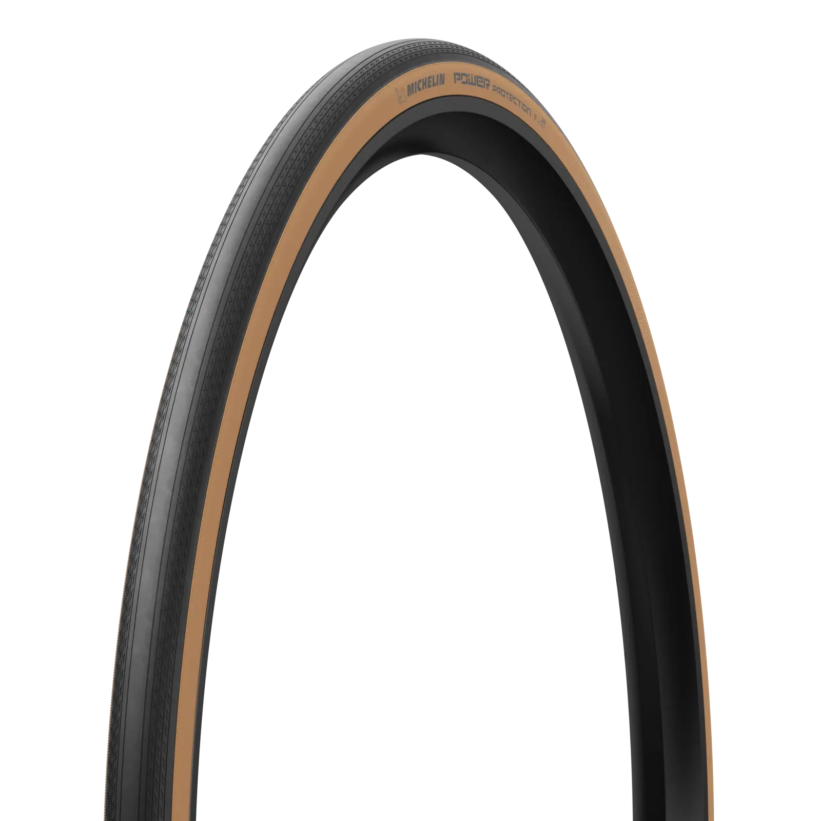 Michelin Power Protection TLR Racefiets Band Zwart/Bruin