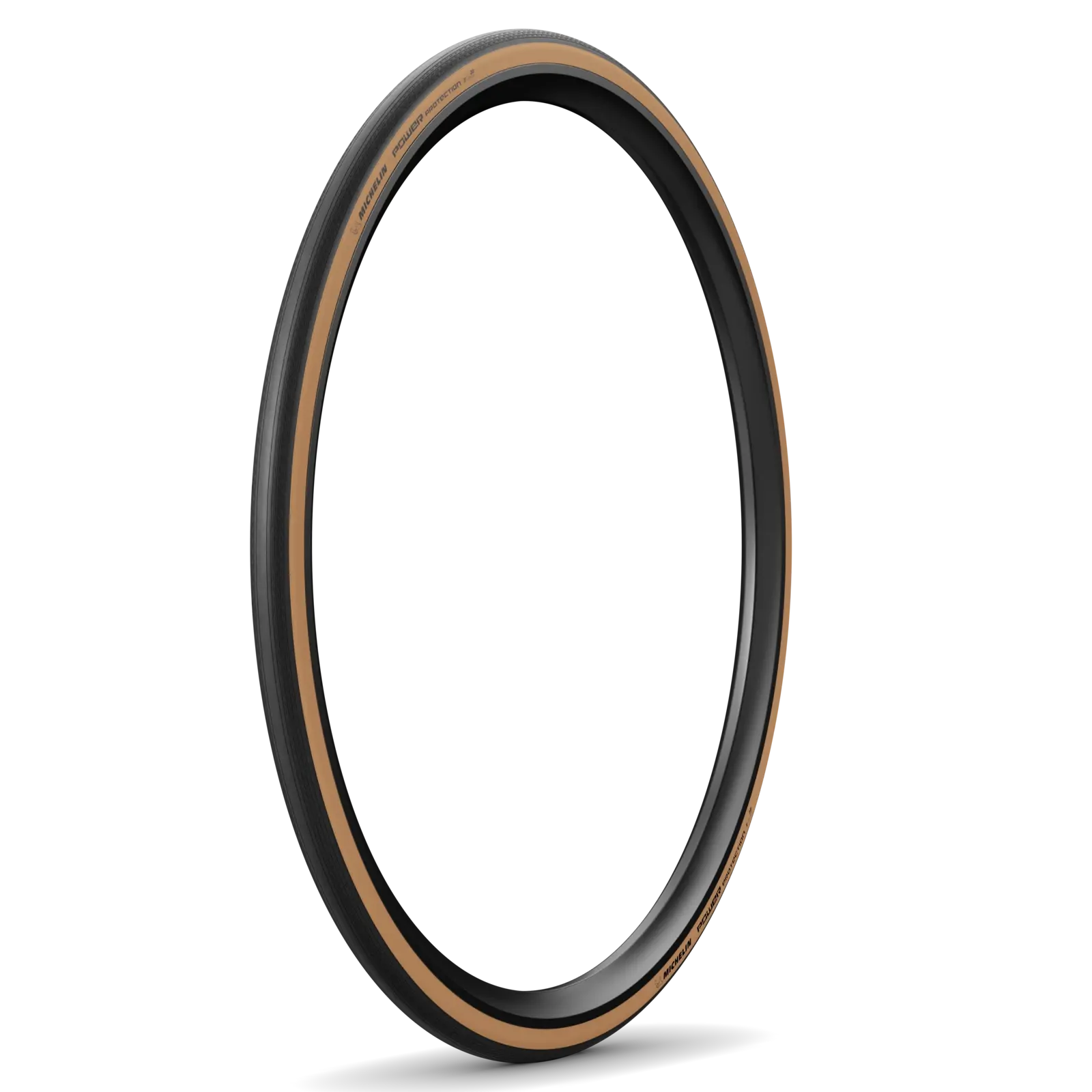 Michelin Power Protection TLR Racefiets Band Zwart/Bruin