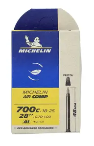 Michelin Aircomp Racefiets Binnenband 18-25mm Presta