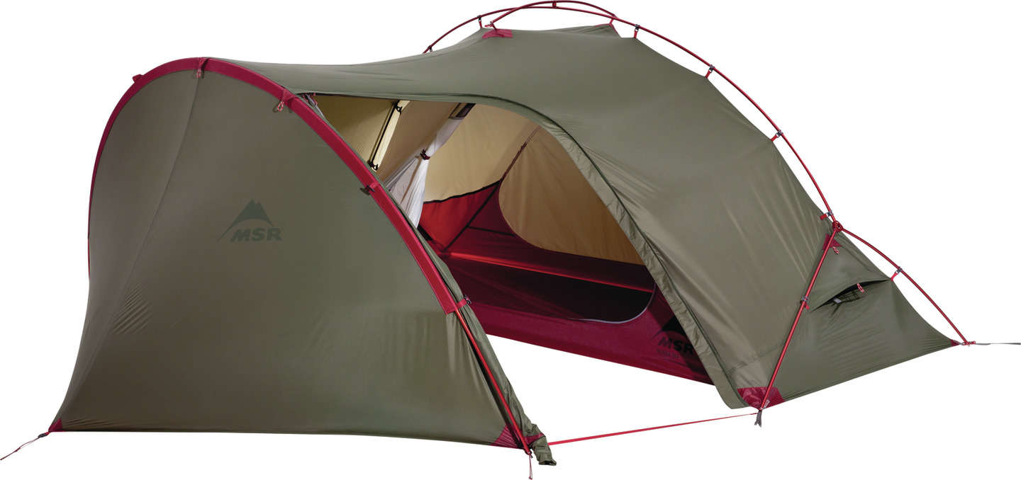 MSR Hubba Tour 1 Tent Groen