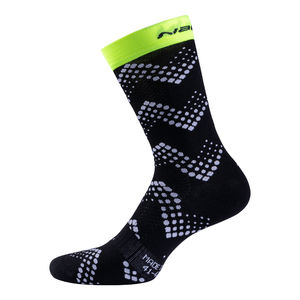 Nalini AIS Fulmine 2.0 Fietssokken Zwart/Fluo Geel Unisex