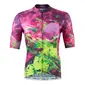 Nalini Liquid Fietsshirt Korte Mouwen Groen/Paars Heren