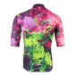 Nalini Liquid Fietsshirt Korte Mouwen Groen/Paars Heren