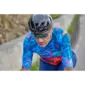 Nalini Liquid Fietsshirt Korte Mouwen Rood/Blauw Heren