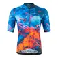 Nalini Liquid Fietsshirt Korte Mouwen Rood/Blauw Heren