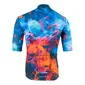 Nalini Liquid Fietsshirt Korte Mouwen Rood/Blauw Heren