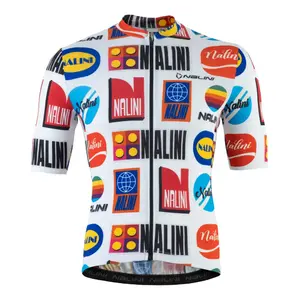 Nalini Animal Fietsshirt Korte Mouwen Multi/Wit Heren