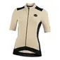 Nalini Five Pocket Fietsshirt Korte Mouwen Beige/Zwart Dames