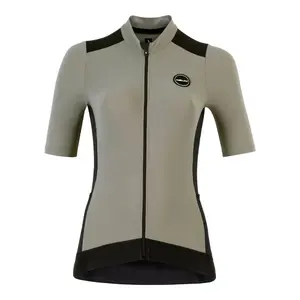 Nalini Five Pocket Fietsshirt Korte Mouwen Grijs/Zwart Dames